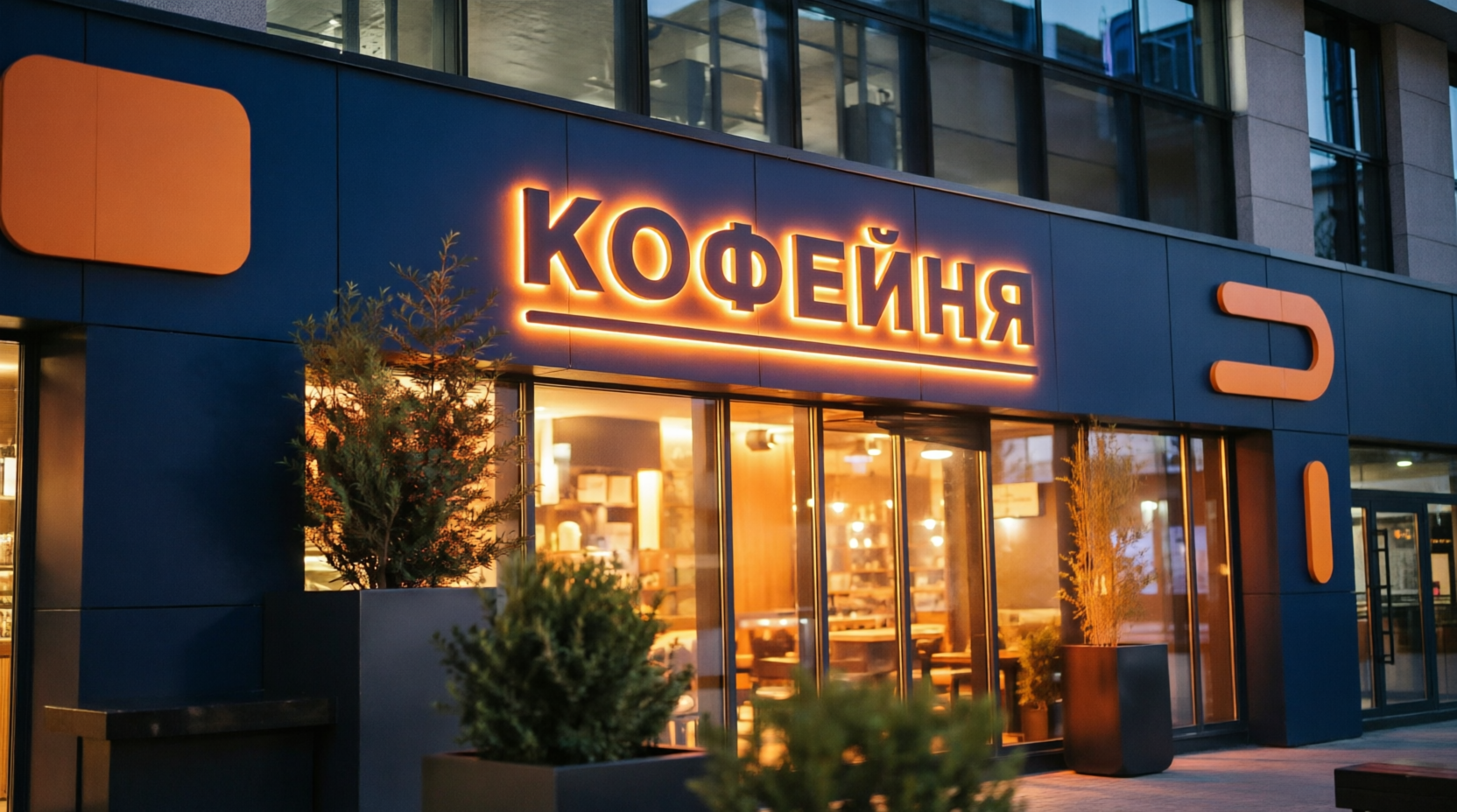 Пример выполненной рекламной конструкции